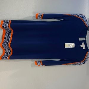 navy dress